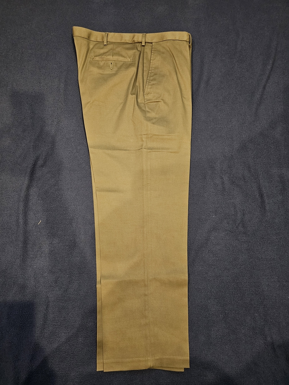 Haggar Men's Brown Classic Fit No Iron Dress Pants 38x30